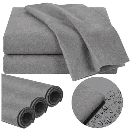 Chiffons de nettoyage de vitres en microfibre, 40 x 50 cm, lot de 3