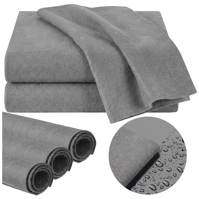 Chiffons de nettoyage de vitres en microfibre, 40 x 50 cm, lot de 3