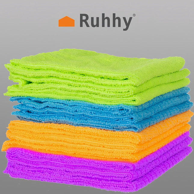 Chiffons en microfibre - lot de 12