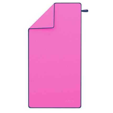 Serviette en microfibre, rose, 200 x 90 cm