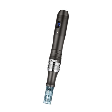 Microneedling Pen, 6-Speed LCD, 0-2.5mm, 6 Cartridges