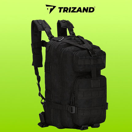 Military backpack XL black