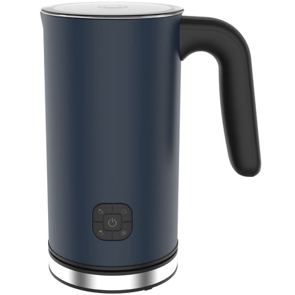 Mousseur à lait 4 en 1, capacité 300 ml, bleu nuit