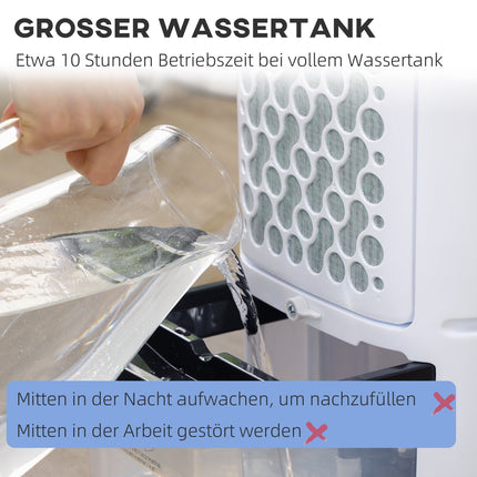 Tragbarer Luftkühler und Luftbefeuchter – 3 Stufen, Fernbedienung