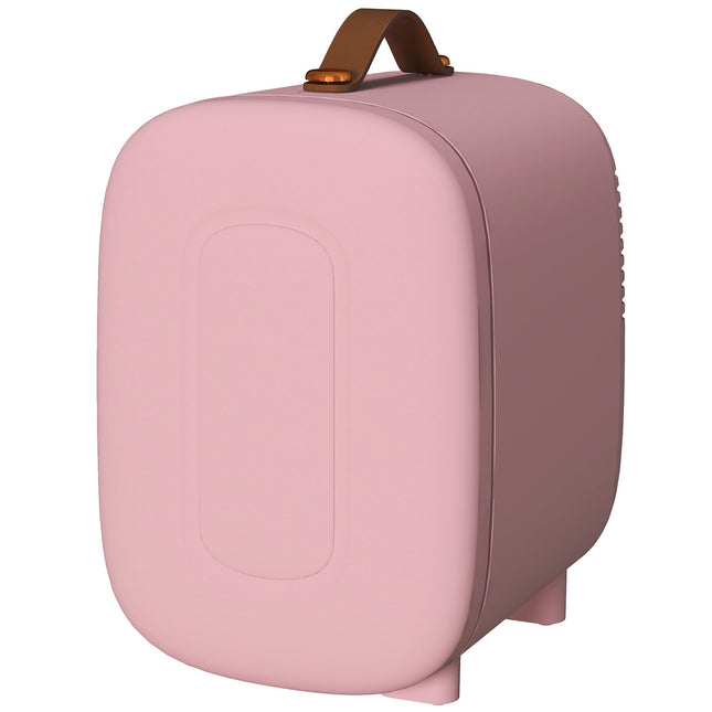 Mini-Schönheitskühlschrank – 4 l, Rosa, Aufbewahrung für Hautpflege & Make-up