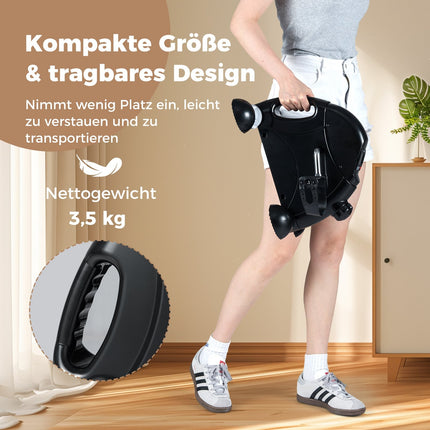 Mini vélo d'exercice avec écran LCD pour les bras et les jambes