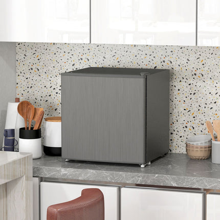 Minigefrierschrank 35L, elektrisch, freistehend, grau