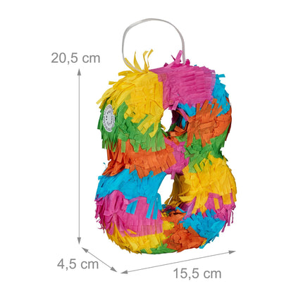 Mini-Piñata Nummer 8