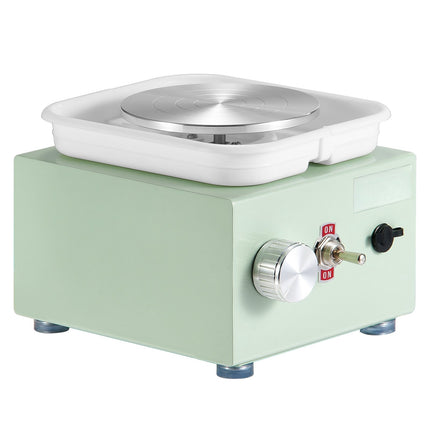 Mini Pottery Wheel, 0-320 RPM, 2 Wheels, 18-Piece Kit