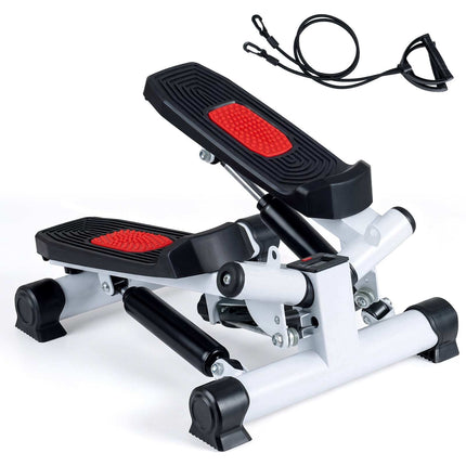 Mini stepper avec bandes de résistance, capacité de 75 kg