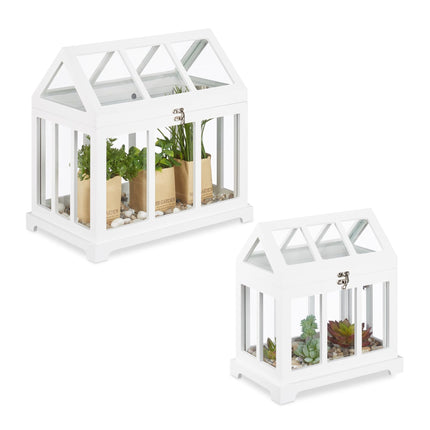 Mini-Gewächshaus, 1 Paar
