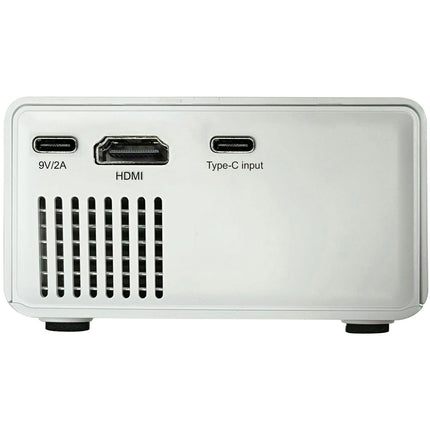 Mini-Projektor mit HDMI, USB-C und MicroSD-Kartenleser PR-800B