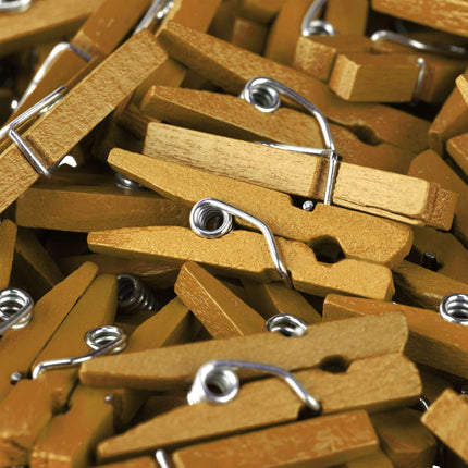 Mini-Holzklammern 400er Set