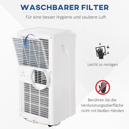 Mobiles Klimagerät – 2,6 kW, 3-in-1-Kühlgerät