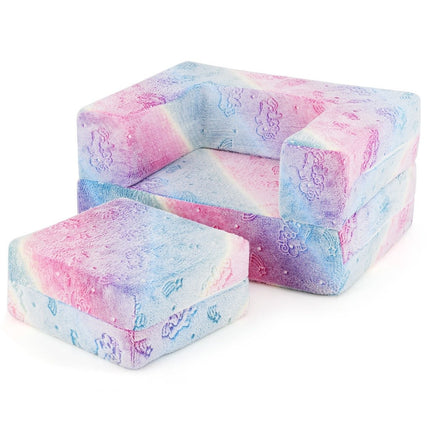Modulares Kindersofa – im Dunkeln leuchtende Spielcouch, 71x53x34,5 cm