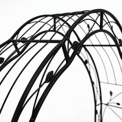 Modularer Rosenbogen, Rankhilfe aus Metall, 8-in-1