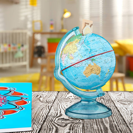 Lot de 2 tirelires globe