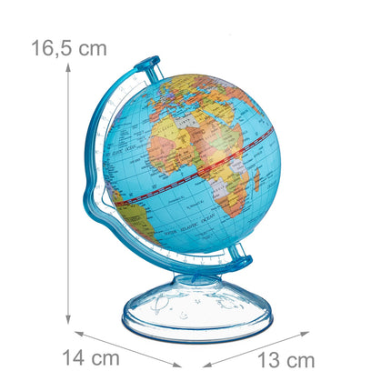 Lot de 2 tirelires globe