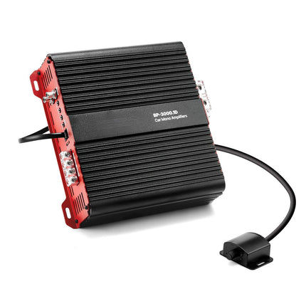 Monoblock Car Amplifier 3000W RMS, Remote Level Control