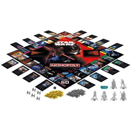 Jeu de société Monopoly Star Wars Dark Side, langue anglaise