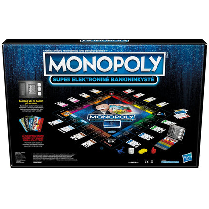 Monopoly Brettspiel Super Electronic Banking (in litauischer Sprache)