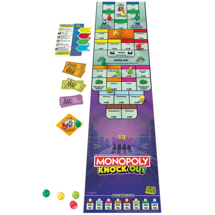 Monopoly Brettspiel-Knockout (in engl. Sprache)