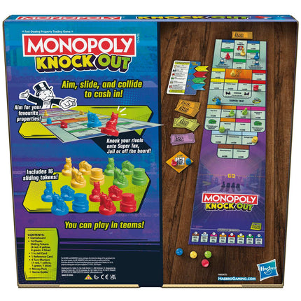 Monopoly Brettspiel-Knockout (in engl. Sprache)
