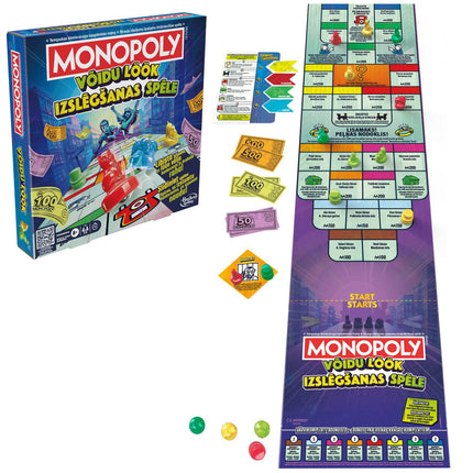 Monopoly Boardgame Knockout (en langue estonienne et lettone)