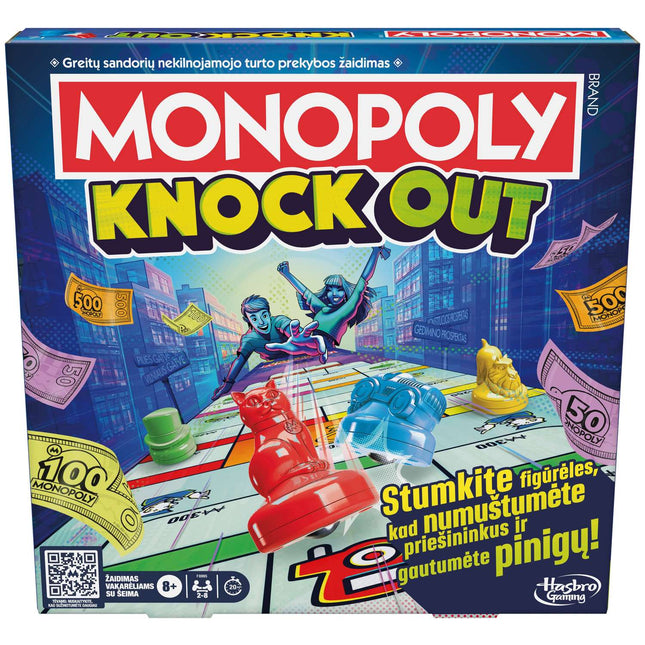 Monopoly Boardgame Knockout (en langue lituanienne)