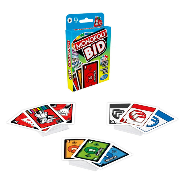 Enchère de jeu de cartes Monopoly (en langue finlandaise et suédoise.)