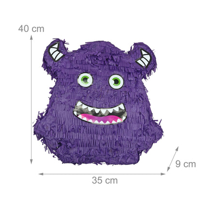 Piñata Monstre avec chauve-souris et masque pour enfants