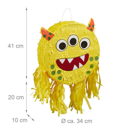 Piñata monstre pour fête d'enfants - À remplir et amusante