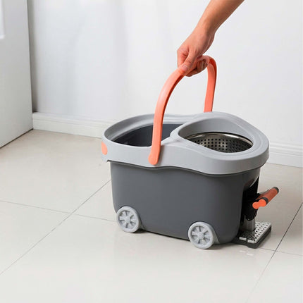 Ensemble balai-serpillère avec seau, essoreuse et capacité de 16 L
