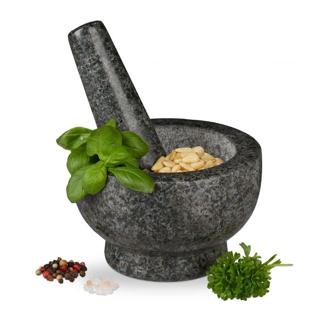Mörtel Granit mit Schlag