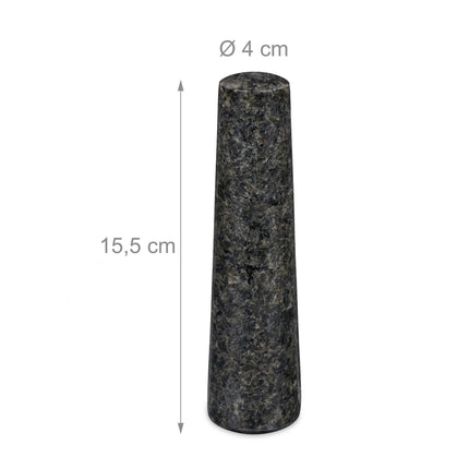 Mörtel Granit mit Schlag