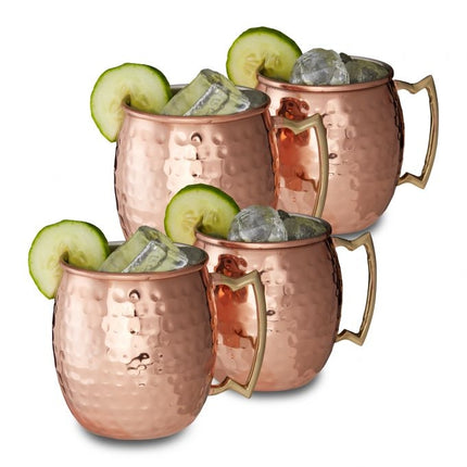 Ensemble de quatre tasses Moscow Mule