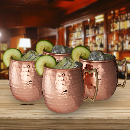 Ensemble de quatre tasses Moscow Mule