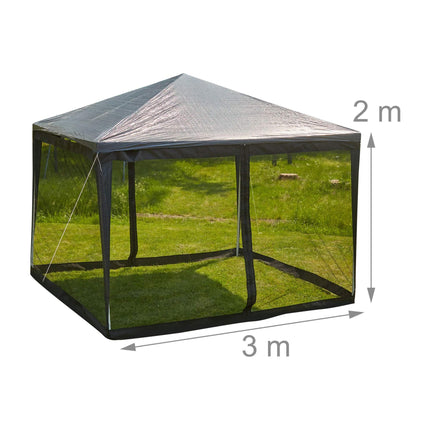 Moskitonetz für 3x3 Pavillon