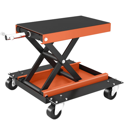 Support élévateur pour moto, capacité de 500 kg, hauteur réglable