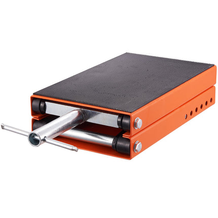 Motorcycle Scissor Jack Lift, 1100 lb Wide Deck