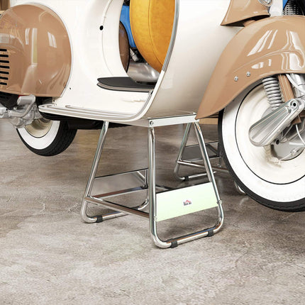 Motorradständer, Universal Stahl, 500kg Tragkraft, Grau