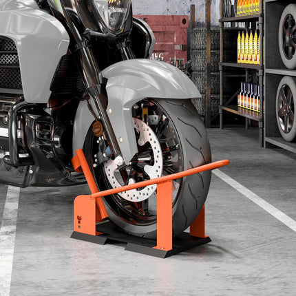 Motorrad-Radklemme, verstellbar, Stahl, 816,5 kg Tragkraft