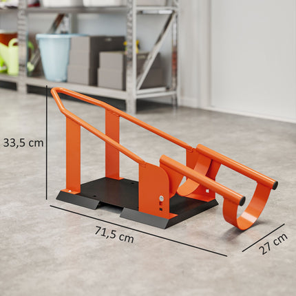 Motorrad-Radklemme, verstellbar, Stahl, 816,5 kg Tragkraft