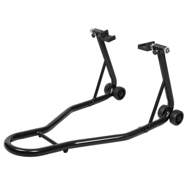 Béquille de réparation moto roue arrière Béquille moto professionnelle à l'arrière avec support en caoutchouc