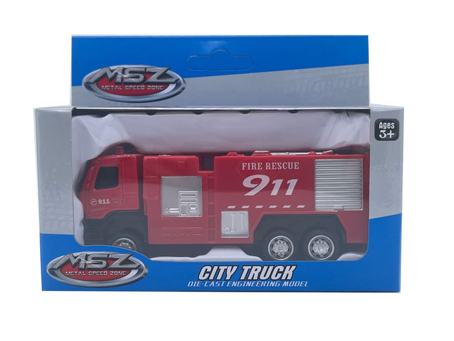 Msz Die-Cast Modell Volvo Feuerwehrfahrzeug, Maßstab 1:72