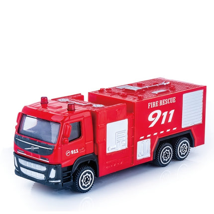Msz Modèle moulé sous pression Volvo Fire Engine, échelle 1:72
