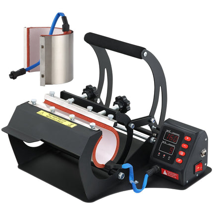Mug Heat Press with LCD, 11oz and 20oz Platens
