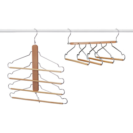 Mehrfach-Kleiderbügel – Platzsparender Kleiderschrank-Organizer