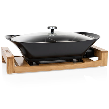 Multi Cook Pure Black Bamboo Ceramic pot