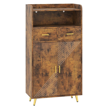 Armoire polyvalente avec étagères et tiroirs réglables